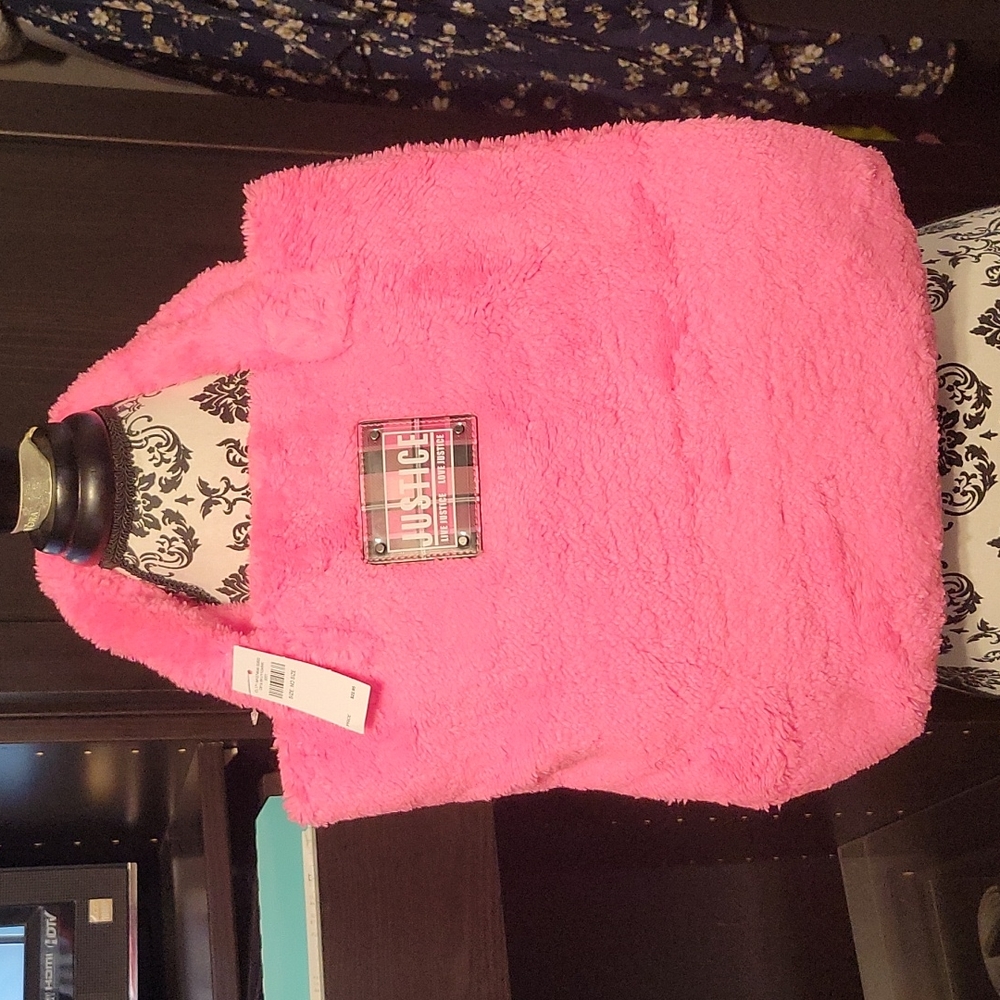 Justice Fuzzy Tote